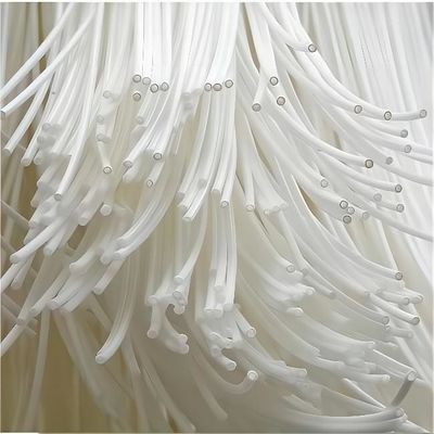 Purificación de agua personalizable NIPS/TIPS Membrana de fibra hueca PVDF para tratamiento de aguas residuales